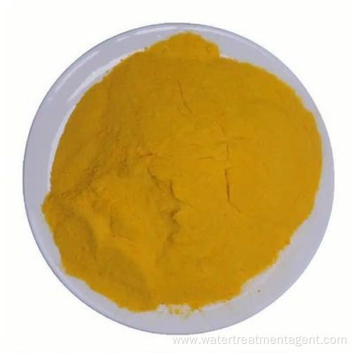 Light Yellow Amorphous Solid Coagulant for Water Treatment